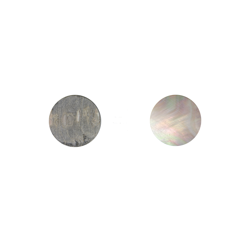 BBCFGN25-1.5_2 - BMOP - CIRCLE - FLAT, GROUND BACK, NOT POLISHED - OCEAN SHELL STUDIOS