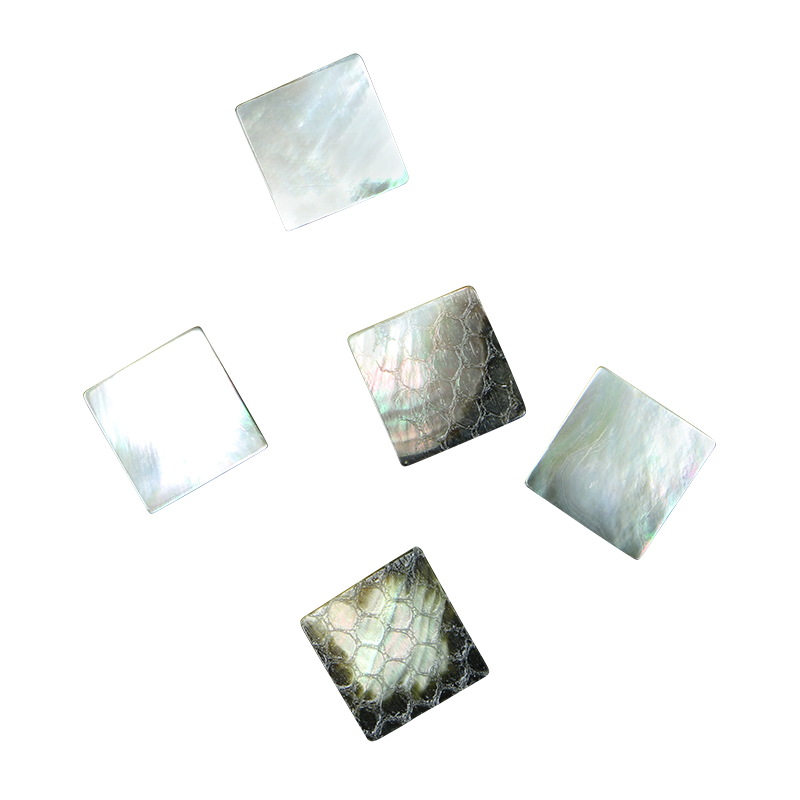 BBSFG125-1.5 - BMOP - SQUARE - FLAT, GROUND BACK, POLISHED 1 SIDE - OCEAN SHELL STUDIOS