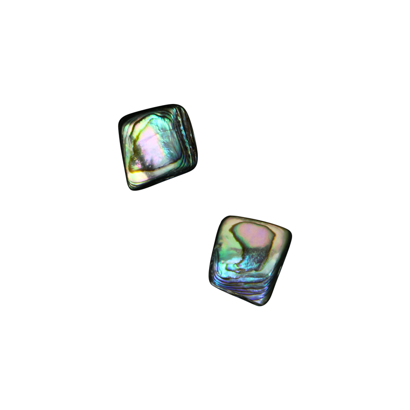 BPNL - SHELL BEAD - PAUA NUGGET - LARGE - 10MM (40PCS) - OCEAN SHELL STUDIOS