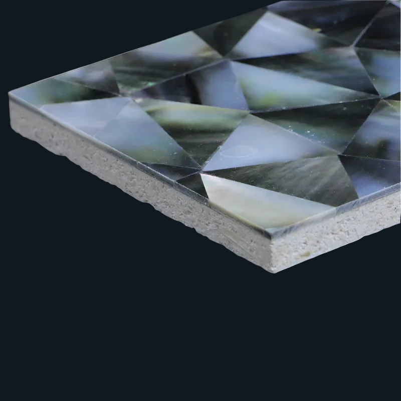 MOP107-150_3 - SOLID SHELL TILE - BLACK MOP - CRAZY - OCEAN SHELL STUDIOS