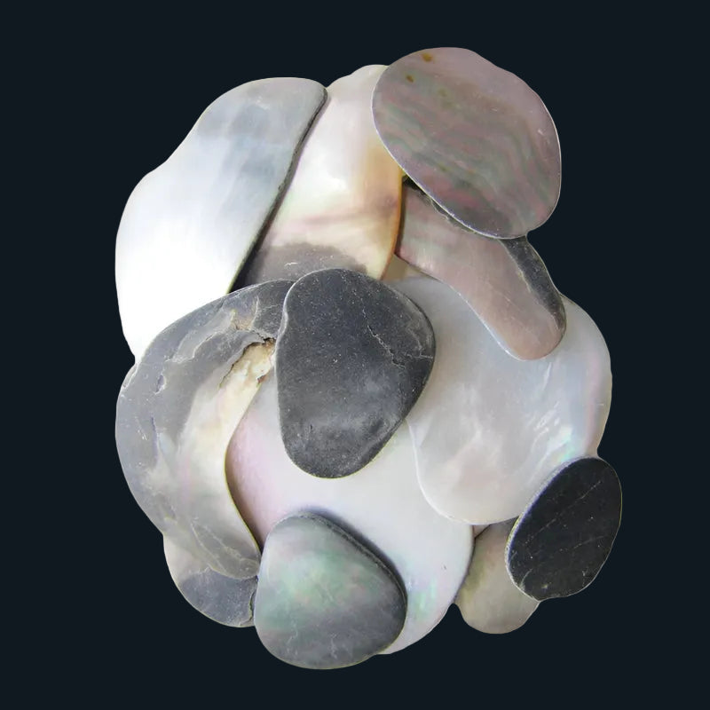 TBSU - SHELL PIECES BMOP SATIN - OCEAN SHELL STUDIOS