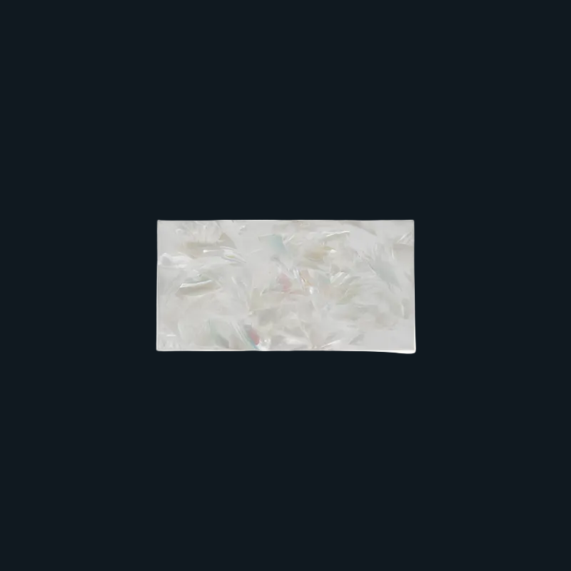 TFW100 - 200x100mm SHELL VENEER TILE FRESHWATER MOTHER OF PEARL - OCEAN SHELL STUDIOS