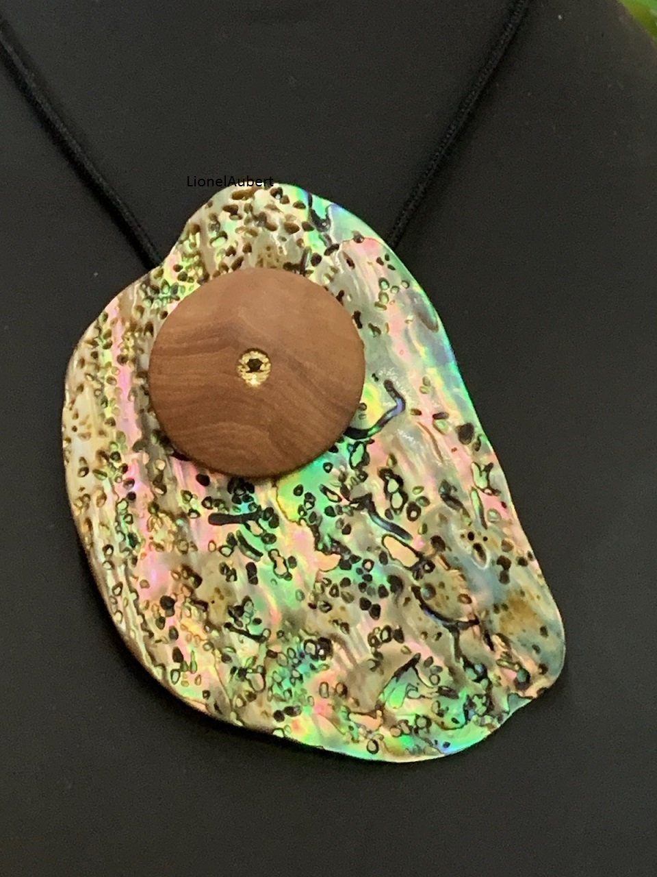 French Jewelry With New Zealand Abalone Paua Pieces