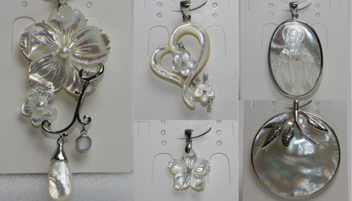 White Mother of Pearl Fashion Jewelry