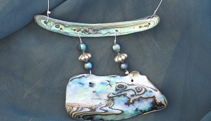 Paua Shell Pieces Become Jewelry