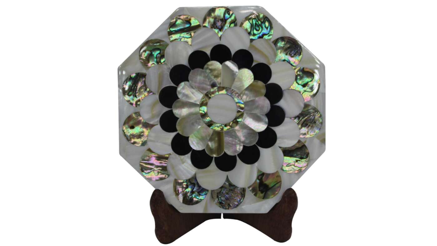 Paua and Mother of Pearl in Pietra Dura