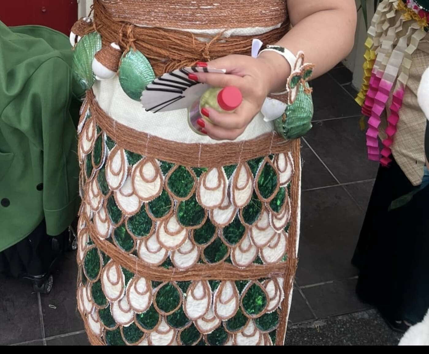 Paua & Mother of Pearl Dress