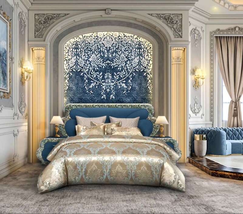 Paua Mosaic Bed India