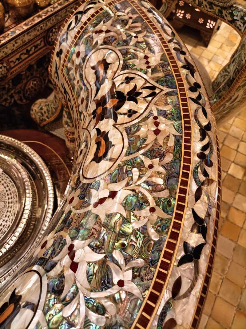 Lavish Mother of Pearl Inlay