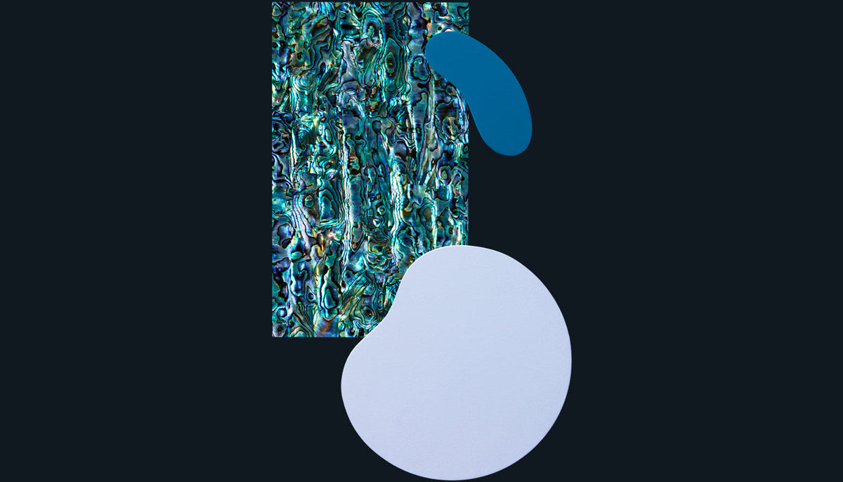 Paua Veneer Coated