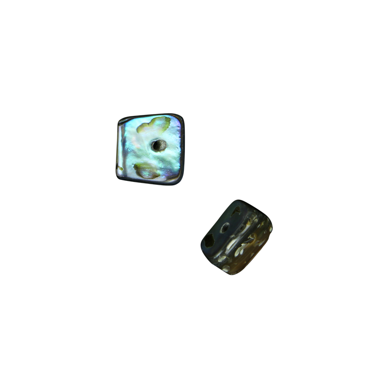 BPC - SHELL BEAD - PAUA CHUNK - 8*10MM (48PCS) - OCEAN SHELL STUDIOS