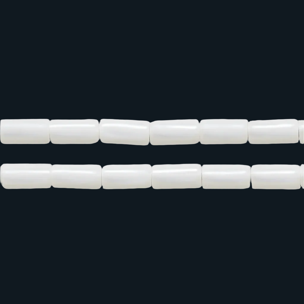 BTB - SHELL BEAD - TROCHUS BAMBOO - 2*5MM (78 PCS) - OCEAN SHELL STUDIOS