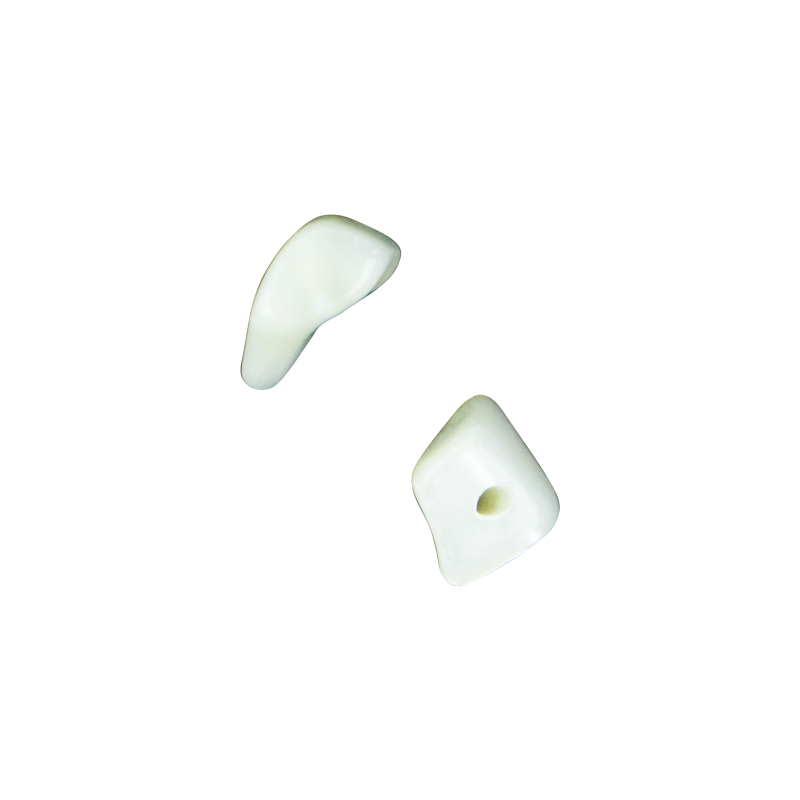 BTC - SHELL BEAD - TROCHUS CHUNKS 4*10MM (100+ PIECES) - OCEAN SHELL STUDIOS