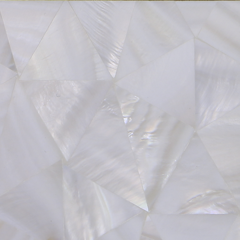 MOP005-150_2 - SOLID SHELL TILE - F/W MOP WHITE - CRAZY - OCEAN SHELL STUDIOS