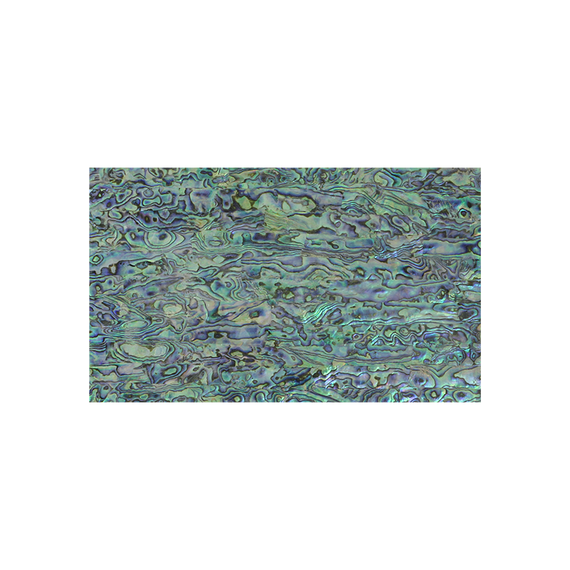 SC140PB1.5 - SHELL COMPOSITE UNCOATED - PAUA - 230*130*1.5MM - 5 PLY BLUE - OCEAN SHELL STUDIOS