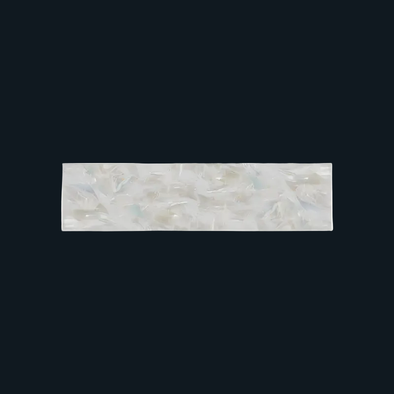 TFW300 - 300x75mm SHELL VENEER TILE FRESHWATER MOTHER OF PEARL - OCEAN SHELL STUDIOS