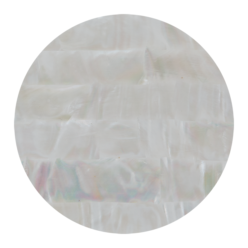 VCFS230 - SHELL VENEER COATED - F/W MOP NATURAL STRIP - OCEAN SHELL STUDIOS