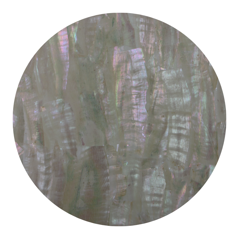VUAA240 - SHELL VENEER UNCOATED - AUSTRALIAN ABALONE GREEN LIP - OCEAN SHELL STUDIOS